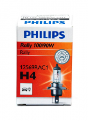 Галогенова лампа Philips H4 Rally (12569RAC1) (1pcs carton) Фото Галогенова лампа Philips H4 Rally (12569RAC1) (1pcs carton)