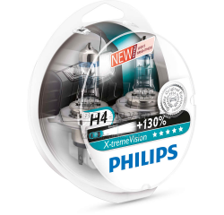    Philips H4 X-tremeVision +130% (12342XV+S2) (2pcs blister)