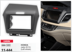 Рамка перехідна Carav 11-444 HONDA Jade 2013+ Left Wheel Фото Рамка перехідна Carav 11-444 HONDA Jade 2013+ Left Wheel