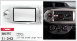    Carav 11-342 Toyota Yaris 11+ (Universal for Left Right Wheel) 2DIN