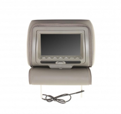 Підголівник з монітором Klyde 788DZ Grey Фото Підголівник з монітором Klyde 788DZ Grey