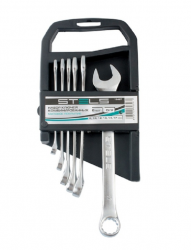 Набір ключів ріжково-накидних STELS 15427 (6 предметів) Фото Набір ключів ріжково-накидних STELS 15427 (6 предметів)