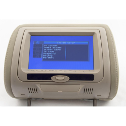 Підголівник з монітором и DVD Klyde Ultra 745 HD Beige Фото Підголівник з монітором и DVD Klyde Ultra 745 HD Beige