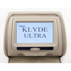 Підголівник з монітором и DVD Klyde Ultra 747 HD Beige Фото Підголівник з монітором и DVD Klyde Ultra 747 HD Beige
