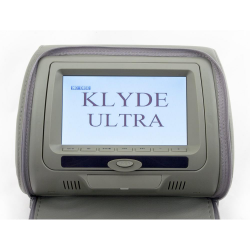 Підголівник з монітором и DVD Klyde Ultra 747 HD Grey Фото Підголівник з монітором и DVD Klyde Ultra 747 HD Grey