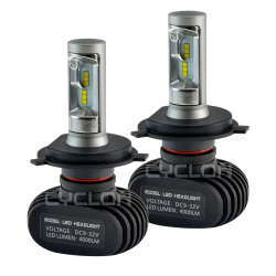 Світлодіодні лампи Cyclon LED H4 Hi/Low 5000K 4000Lm type 9 v2 (пара) Фото Світлодіодні лампи Cyclon LED H4 Hi/Low 5000K 4000Lm type 9 v2 (пара)