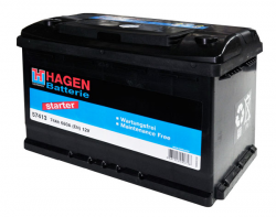 Акумулятор Hagen 6СТ-74 (57413) Фото Акумулятор Hagen 6СТ-74 (57413)