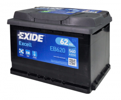   Exide Excell 6-62  (EB620)