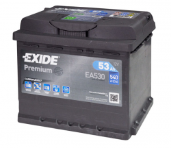   Exide Premium 6-53  (EA530)