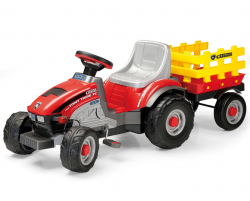 Дитячий трактор с прицепом Peg-Perego Mini Tony Tigre Фото Дитячий трактор с прицепом Peg-Perego Mini Tony Tigre
