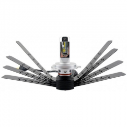 Світлодіодні лампи RS G9 H4 6500K 26W (пара) Фото Світлодіодні лампи RS G9 H4 6500K 26W (пара)