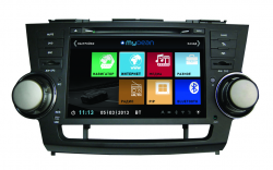 Автомагнітола штатна MyDean 1035 nv Toyota Highlander 2007-2013 Navitel Фото Автомагнітола штатна MyDean 1035 nv Toyota Highlander 2007-2013 Navitel