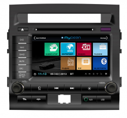 Автомагнітола штатна MyDean 1060-1 nv ToyotaLand Cruiser 200 2012- Navitel Фото Автомагнітола штатна MyDean 1060-1 nv ToyotaLand Cruiser 200 2012- Navitel