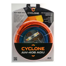 Набір для підключення підсилювача Cyclone AW-408 AGU Фото Набір для підключення підсилювача Cyclone AW-408 AGU