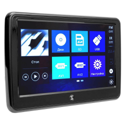 Монітор на подголовник Tectos HD101TS Black Фото Монітор на подголовник Tectos HD101TS Black