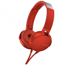   Sony MDR-XB550AP Red