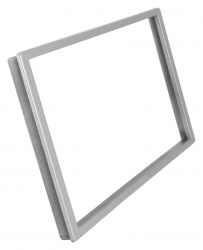 Рамка AWM 16-30 декоративна (зовнішня, 109x188, внутр. 99х174мм) Silver Фото Рамка AWM 16-30 декоративна (зовнішня, 109x188, внутр. 99х174мм) Silver