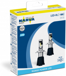Світлодіодна лампа Narva H4 6000K X2 15,8 W (18004) (2pcs carton) Фото Світлодіодна лампа Narva H4 6000K X2 15,8 W (18004) (2pcs carton)