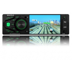 Автомагнітола Shuttle SDU-4050 Black/Green Фото Автомагнітола Shuttle SDU-4050 Black/Green