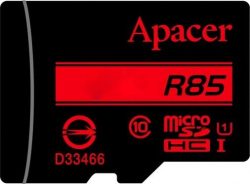 Карта пам'яті microSDHC 32Gb Apacer Class 10 UHS-I U1 (R85MB/s) (+ adapter SD) (AP32GMCSH10U5-R) Фото Карта пам'яті microSDHC 32Gb Apacer Class 10 UHS-I U1 (R85MB/s) (+ adapter SD) (AP32GMCSH10U5-R)