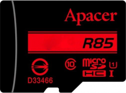   ' microSDHC 32Gb Apacer Class 10 UHS-I U1 (R85MB/s) (+ adapter SD) (AP32GMCSH10U5-R)