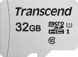Карта пам'яті microSDHC 32Gb Transcend Class 10 UHS-I U1 300S (+ adapter SD) (TS32GUSD300S-A) Фото Карта пам'яті microSDHC 32Gb Transcend Class 10 UHS-I U1 300S (+ adapter SD) (TS32GUSD300S-A)