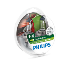    Philips H4 LongLife EcoVision (12342LLECOS2) (2pcs blister)