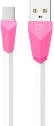 Кабель Remax RC-030m Alien (USB to microUSB) Pink Фото Кабель Remax RC-030m Alien (USB to microUSB) Pink
