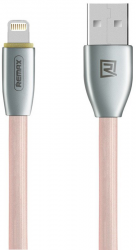 Кабель Remax RC-043i Knight (USB to Lightning) Silver Фото Кабель Remax RC-043i Knight (USB to Lightning) Silver
