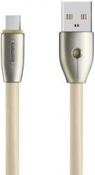 Кабель Remax RC-043m Knight (USB to microUSB) Silver Фото Кабель Remax RC-043m Knight (USB to microUSB) Silver