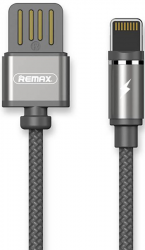 Кабель Remax RC-095i Gravity (USB to Lightning) Black Фото Кабель Remax RC-095i Gravity (USB to Lightning) Black