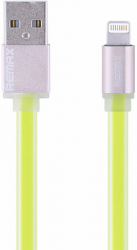 Кабель Remax RE-005i Colourful (USB to Lightning) 1m Green Фото Кабель Remax RE-005i Colourful (USB to Lightning) 1m Green