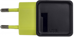 МЗП Rock Sugar Travel Charger 1USB 1A Black (RWC0235) Фото МЗП Rock Sugar Travel Charger 1USB 1A Black (RWC0235)