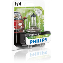    Philips H4 LongLife EcoVision (12342LLECOB1) (1pcs blister)