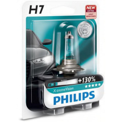 Галогенова лампа Philips H7 X-tremeVision +130% 3700K (12972XV+B1) (1pcs blister) Фото Галогенова лампа Philips H7 X-tremeVision +130% 3700K (12972XV+B1) (1pcs blister)