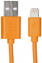 GOLF GC-01I High Speed Lightning cable 0.9m Orange Фото GOLF GC-01I High Speed Lightning cable 0.9m Orange