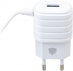  INKAX CD-09 Travel charger Type-C cable 1USB 2.1A White