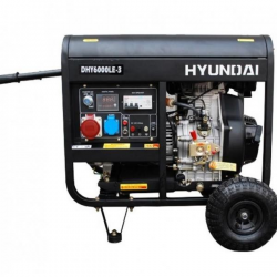 Генератор дизельний Hyundai DHY 6000LE-3 Фото Генератор дизельний Hyundai DHY 6000LE-3