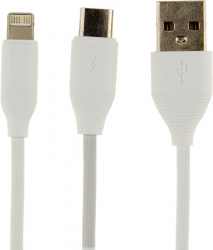 TOTU LI13 Fruitfull-Series 1 in 3 Cable 1.5m White (B3BB-03) Фото TOTU LI13 Fruitfull-Series 1 in 3 Cable 1.5m White (B3BB-03)