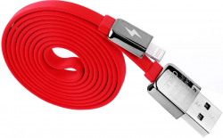 Кабель Remax Kingkong Lightning 1m Red Фото Кабель Remax Kingkong Lightning 1m Red