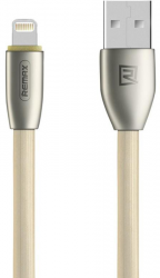 Кабель Remax RC-043i Knight (USB to Lightning) Gold Фото Кабель Remax RC-043i Knight (USB to Lightning) Gold