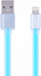 Кабель Remax RE-005i Colourful (USB to Lightning) 1m Blue Фото Кабель Remax RE-005i Colourful (USB to Lightning) 1m Blue