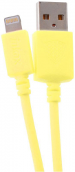 INKAX CK-08 Lightning cable 1m Yellow Фото INKAX CK-08 Lightning cable 1m Yellow