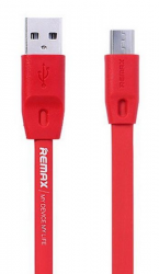 Кабель Remax Full Speed Micro-USB 1M Red Фото Кабель Remax Full Speed Micro-USB 1M Red