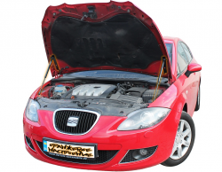 Газовий упор капота Seat Leon 2 (2005-2012) (2 шт) Фото Газовий упор капота Seat Leon 2 (2005-2012) (2 шт)