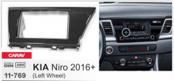Рамка перехідна Carav 11-769 Kia Niro 2016+ 2DIN Фото Рамка перехідна Carav 11-769 Kia Niro 2016+ 2DIN