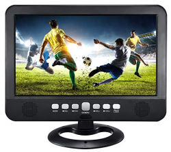 Телевізор портативний Opera OP-1002 T2 (DVB-T2) Black Фото Телевізор портативний Opera OP-1002 T2 (DVB-T2) Black