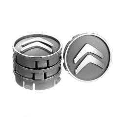 Заглушка колісного диска Citroen 60x55 сірий ABS пластик (4шт) (50023) Фото Заглушка колісного диска Citroen 60x55 сірий ABS пластик (4шт) (50023)