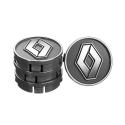 Заглушка колісного диска Renault 60x55 сірий ABS пластик (4шт) (50028) Фото Заглушка колісного диска Renault 60x55 сірий ABS пластик (4шт) (50028)