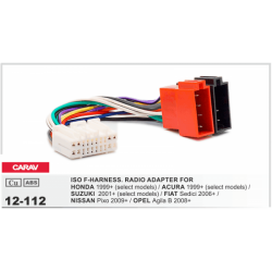 Перехідник Carav 12-112 для штатної магнітоли Honda/Suzuki/Acura/Fiat/Opel/Nissan Фото Перехідник Carav 12-112 для штатної магнітоли Honda/Suzuki/Acura/Fiat/Opel/Nissan